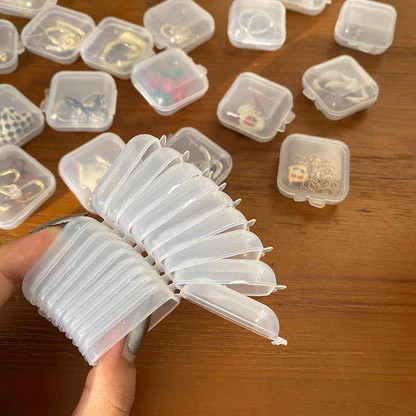 Transparent Mini Jewelry Storage Box - Image 8