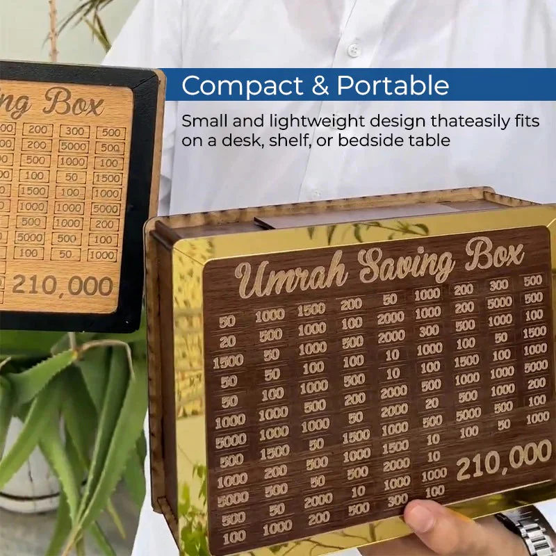 Umrah Saving Box "Journey to Makkah Starts Here" - Image 4