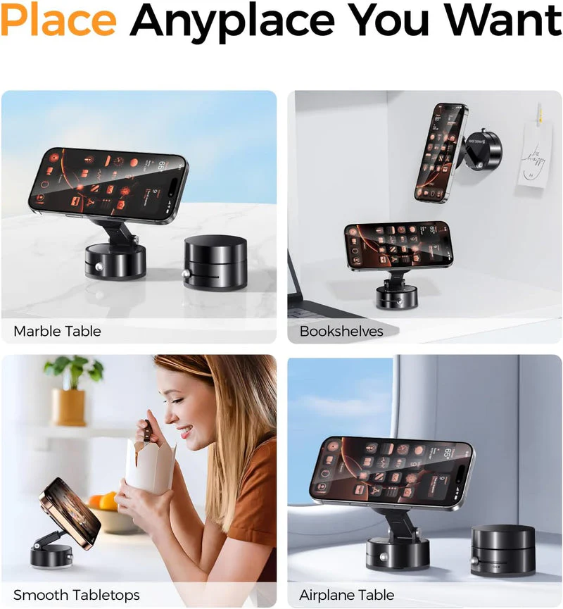 Vacuum Magnetic Suction Mobile Phone Holder - Image 2