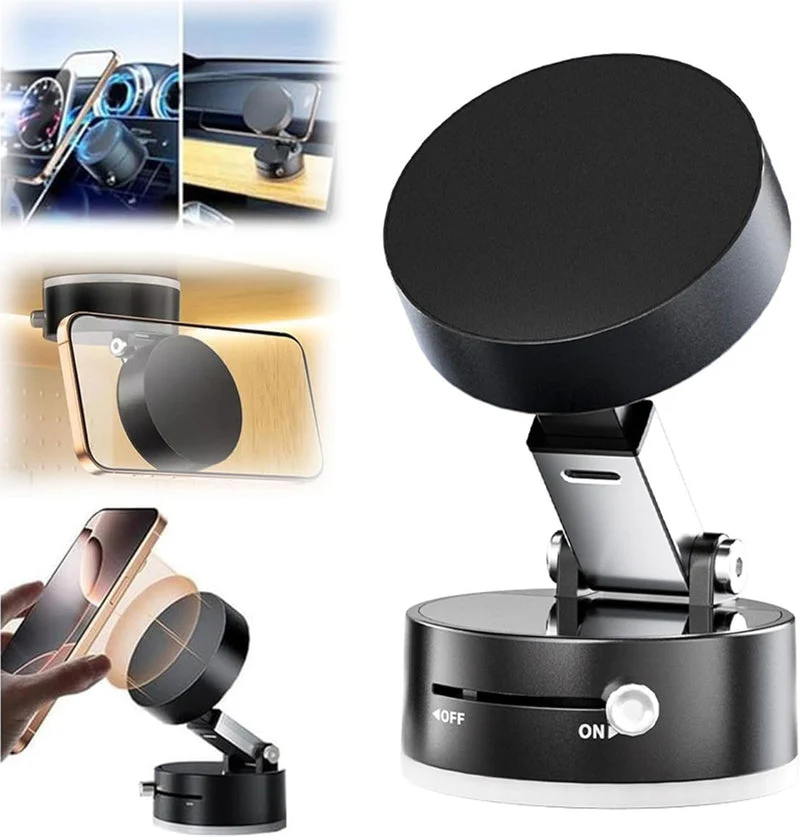 Vacuum Magnetic Suction Mobile Phone Holder - Image 7
