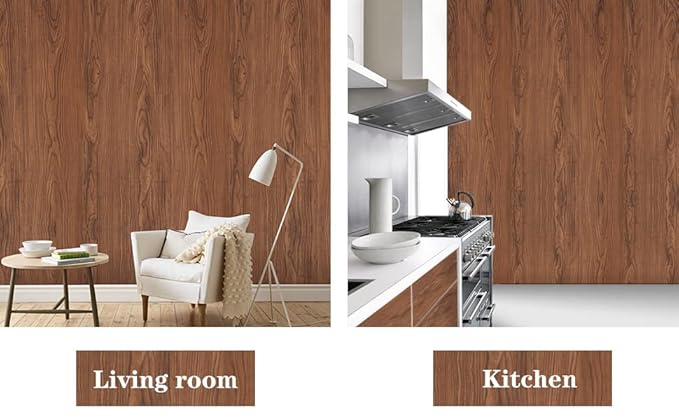 Waterproof P.V.C Self Adhesive Wooden paper Rolls - Image 6