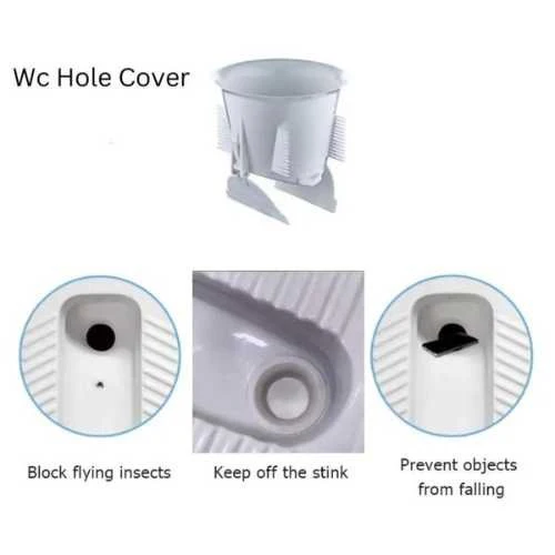 WC Hole Cover for flush Smell, Rats blocker for toilet closit Reviews ⭐⭐⭐⭐⭐ - Image 3