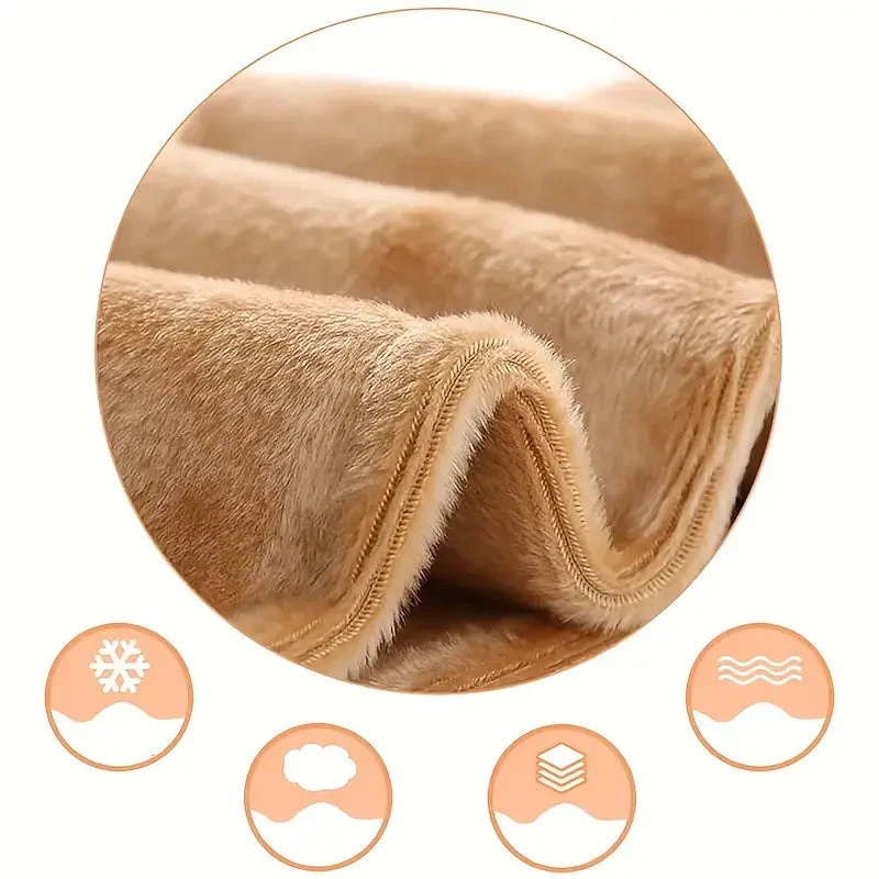 Winter Warm Knee Pads for Men And Women - Wool Material - Pair - Image 4
